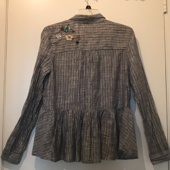 NWT Anthropologie HD in Paris Top - Picture 4 of 5